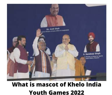 What is mascot of Khelo India Youth Games 2022