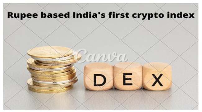 Rupee based India's first crypto index