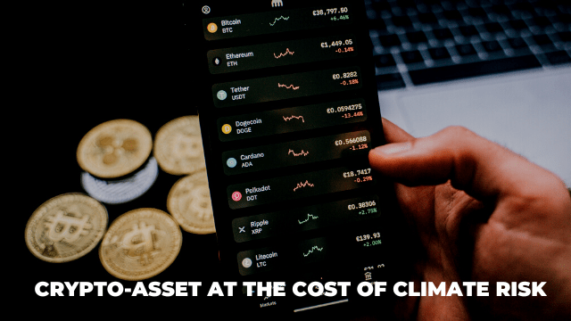 Crypto-asset at the cost of climate risk